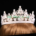 Großhandel Clear Rhinestone Tiara Hochzeit Crown Pageant Tiara